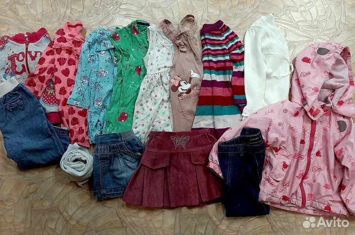 Вещи пакетом для девочки