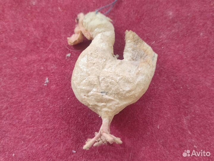 Ватная елочная игрушка СССР