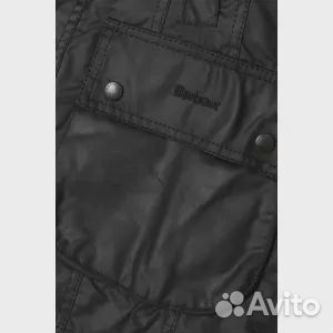 Barbour куртка Beadnell из вощеного хлопка с вельв