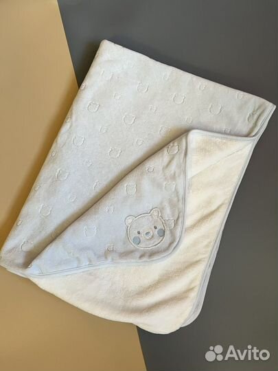 Плед детский Mothercare велюровый новый