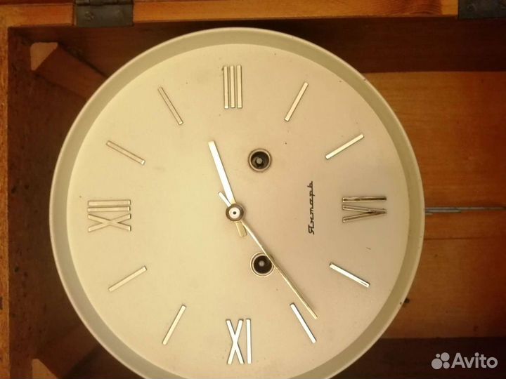 Часы Янтарь с боем