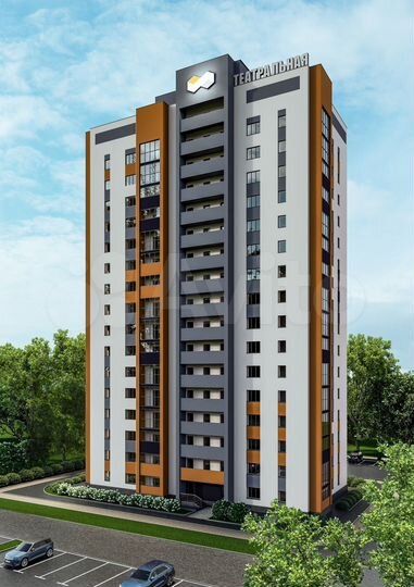 1-к. квартира, 40 м², 15/16 эт.