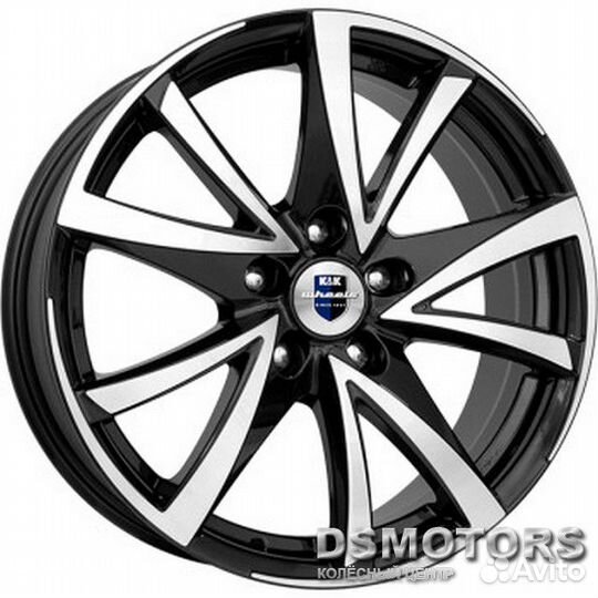 Диски Игуана 6.5/16 5x114.3 ET43 d67.1 алмаз чёрны