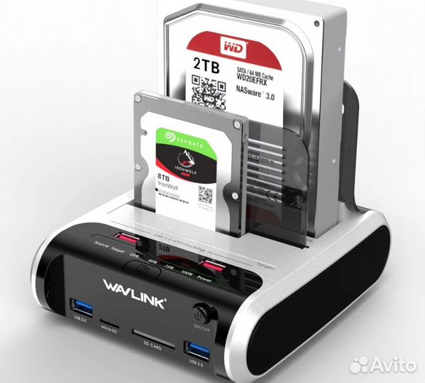 Wavlink wl-st336a USB 3,0 док-станция
