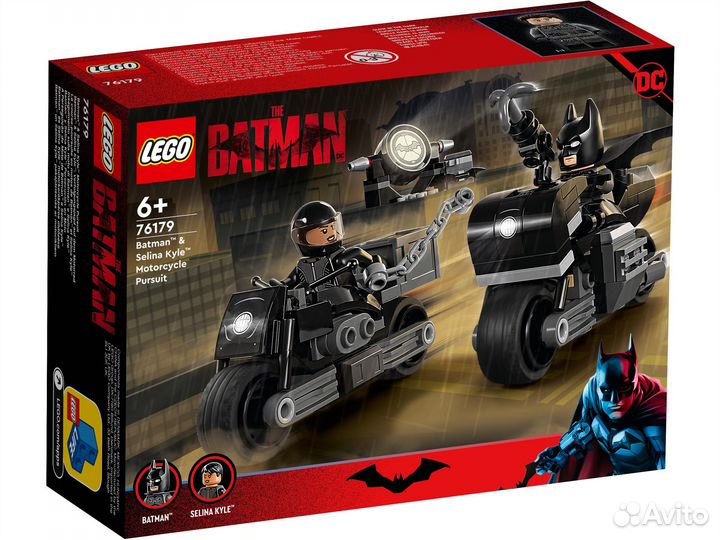 Новый Lego DC 76179 Бэтмен и Селина Кайл