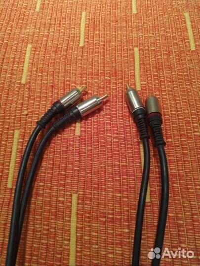 Акустический кабель 2 rca 2 rca 10 метров