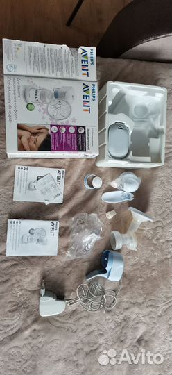Молокоотсос avent электрический