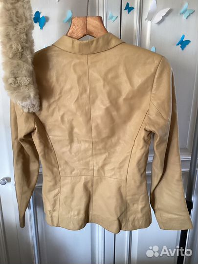 Пиджак кожаный Antares collection 42 размер