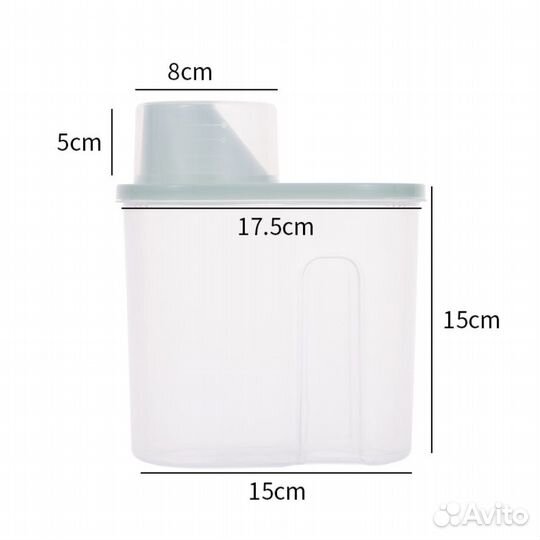 Контейнер для сыпучих продуктов