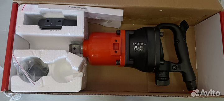 Пневмогайковерт 3500 NM Yaoto BS 3333