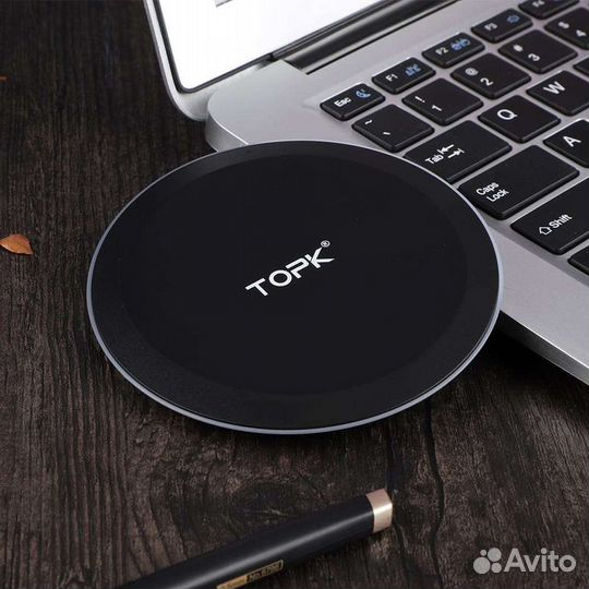 Беспроводная зарядка Topk 10w новая 1шт