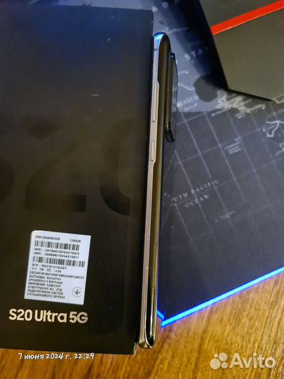 Samsung Galaxy S20 Ultra 5G, 12/128 ГБ