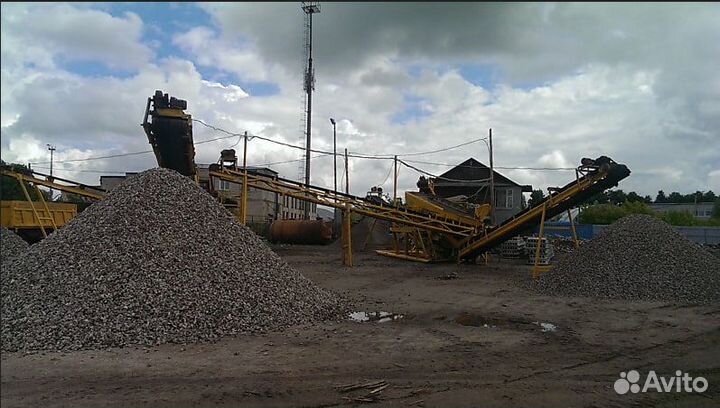 Гравий и щебень с доставкой / везу без посредников