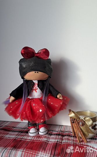 Текстильные интерьерные куклы
