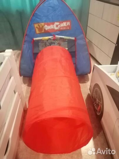 Палатка детская игровая с тоннелем