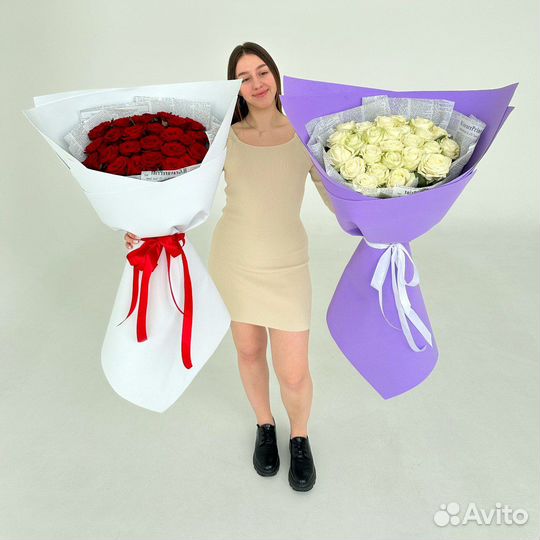 Мега-Большие Букеты из Роз