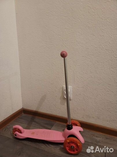 Самокат детский трехколесный бу