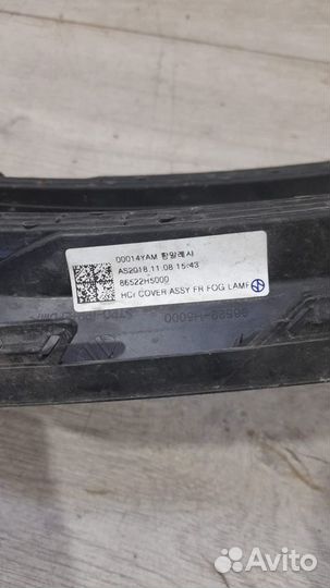 Накладка птф правая Hyundai Solaris 2 С 2017 По