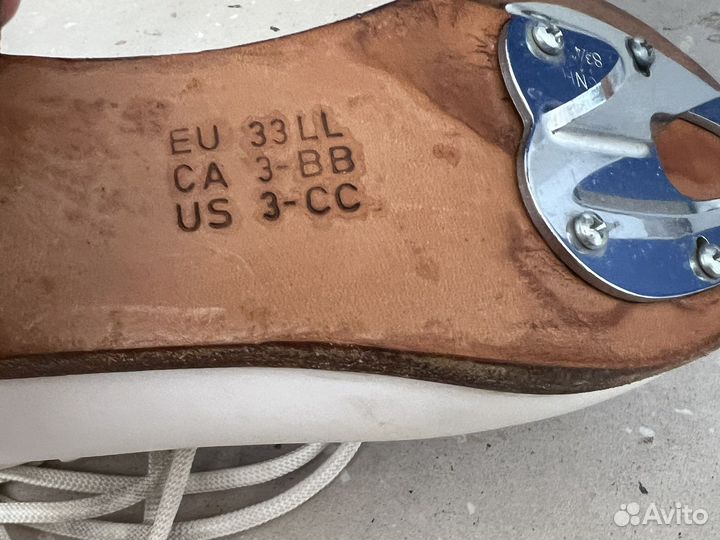 Коньки Wifa 33 LL лезвия Wilson