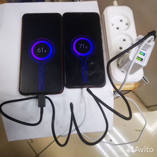 Быстрая зарядка 36w QC 3.0 3 usb + type c