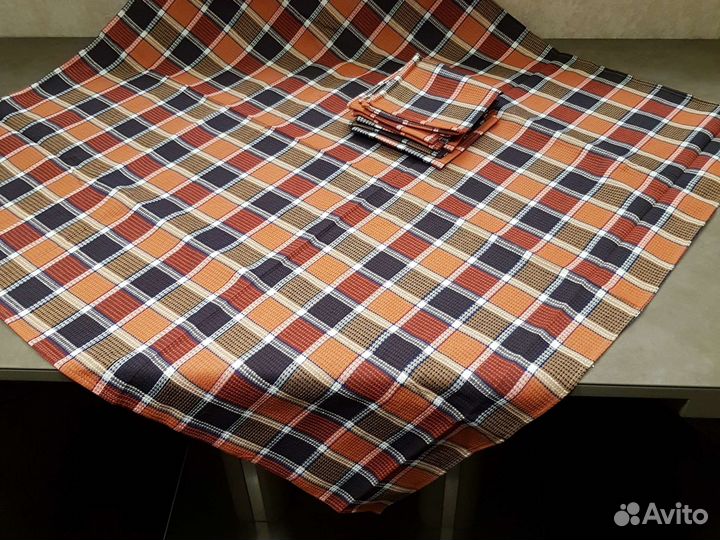 Новый набор Скатерть 90х90 + 6 салфеток