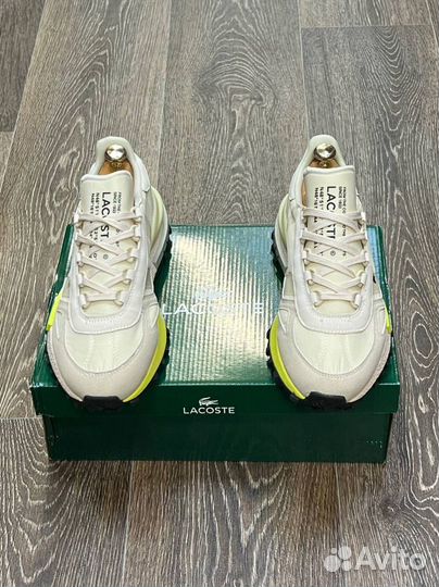 Мужские Кроссовки Lacoste Yellow 41-45