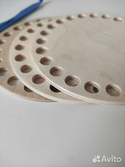 Деревянное дно донышки набор для вязания рукоделия