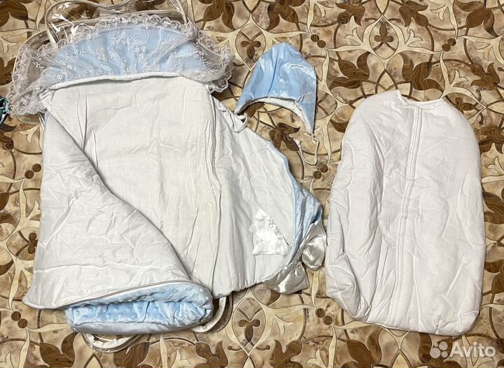 Конверт на выписку для мальчика весна осень