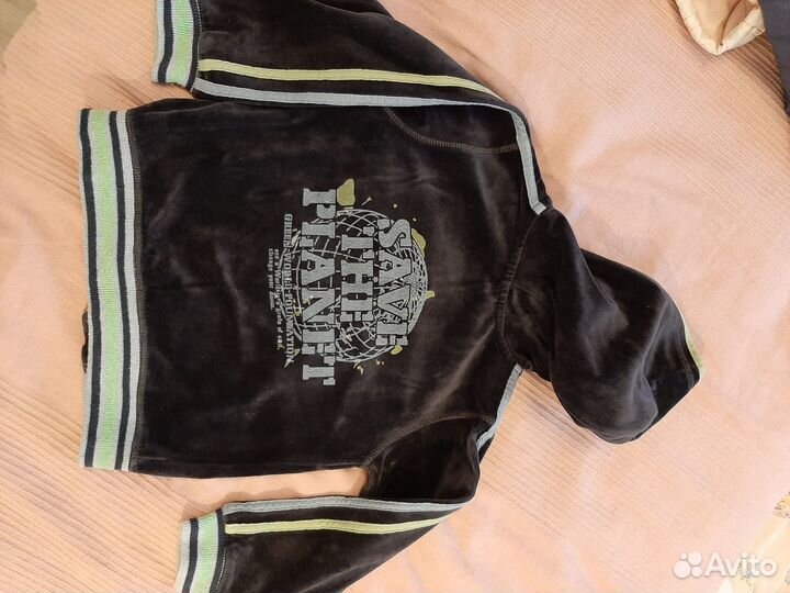 Спортивная кофта на молнии для мальчика, р.110