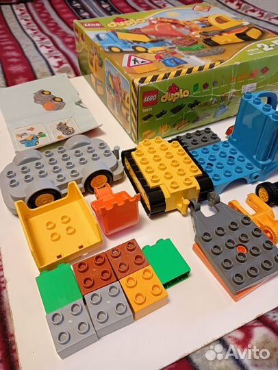 Lego duplo стройка 10812