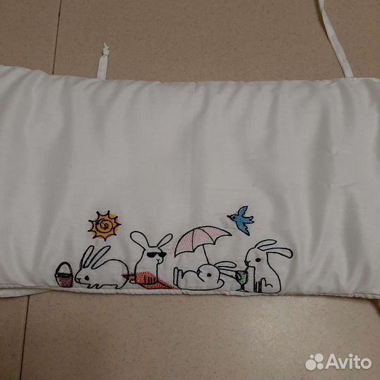 Новый бортик-бампер для кроватки