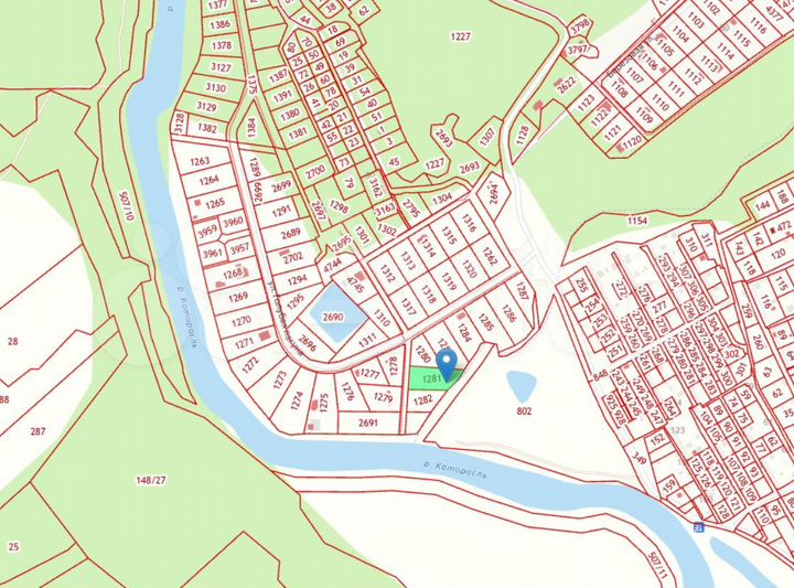 Участок 22,6 сот. (СНТ, ДНП)