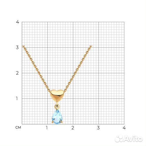 Колье sokolov из золота, 770315, р.50