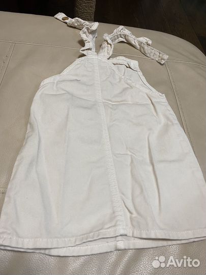 Джинсовый сарафан для девочки