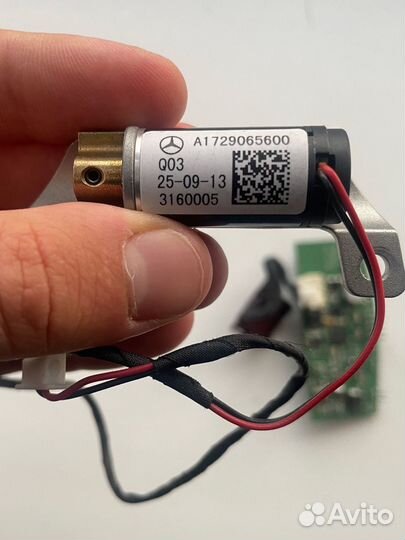 Плата и вибромотор руля w204 рестайлинг