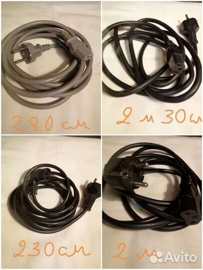 Сетевой силовой кабель