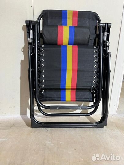 Шезлонг кресло усиленный до 200 кг