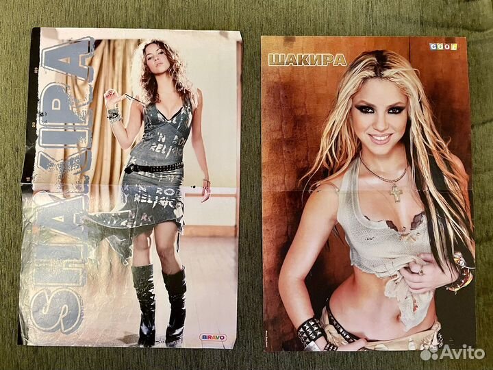 Постеры плакаты Аврил Лавин Шакира