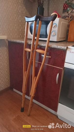 Костыли подмышечные детские