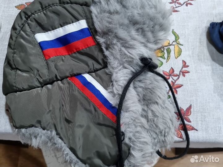 Шапка ушанка детская