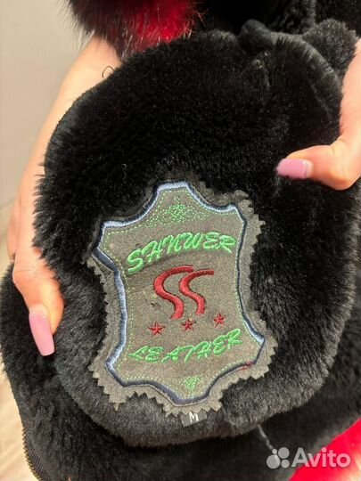 Натуральная дубленка с мехом