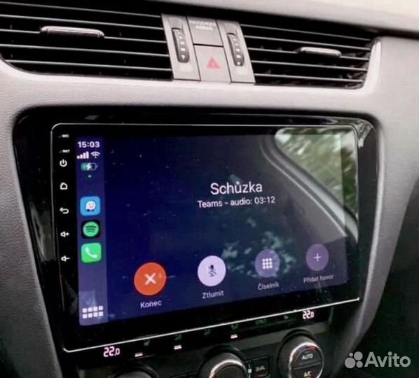 Магнитола Skoda Octavia A7 Android IPS