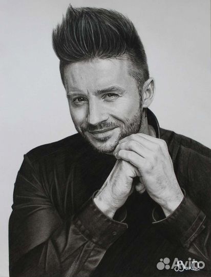 Портрет по фото. Карандаш, масло. Воронеж