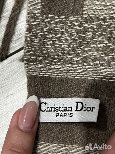 Шарф Christian Dior кашемир-шелк