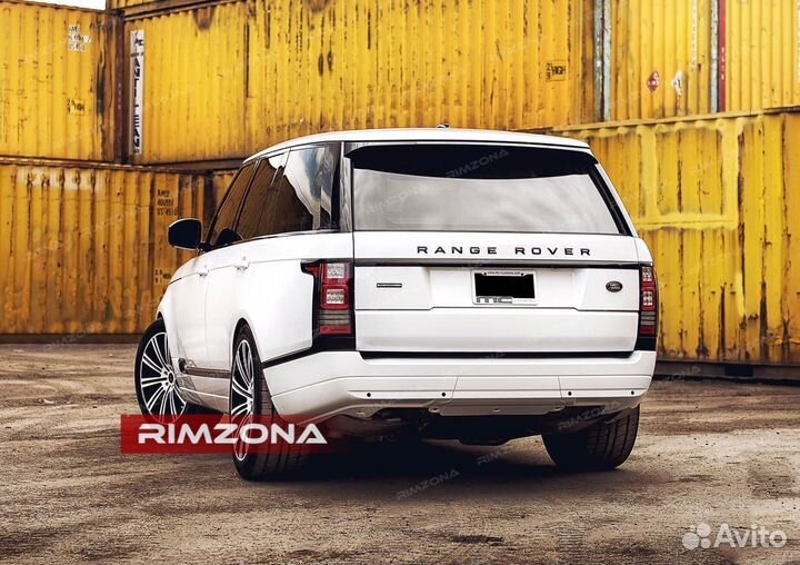 Кованые диски R21 на Range Rover Sport