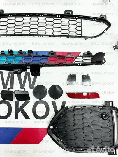 Обвес на BMW X5 F15 м пакет комплект с порогами