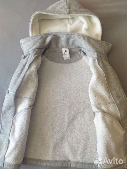 Кофта для девочки / мальчика трикотаж утепленная