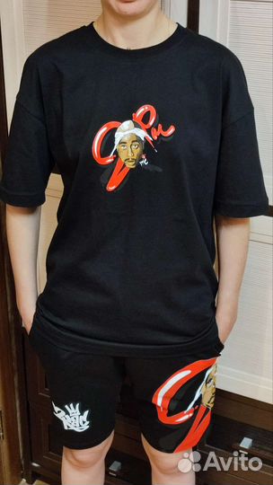 Костюм шорты и футболка 2pac