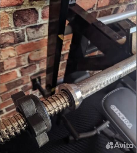 Штанга barbell для жима в сборе