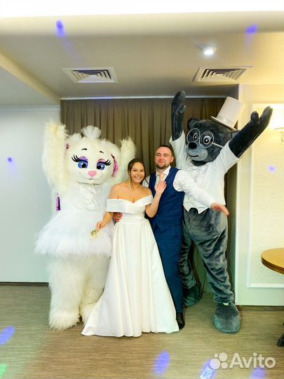 Свадебная пара поздравление ростовые куклы